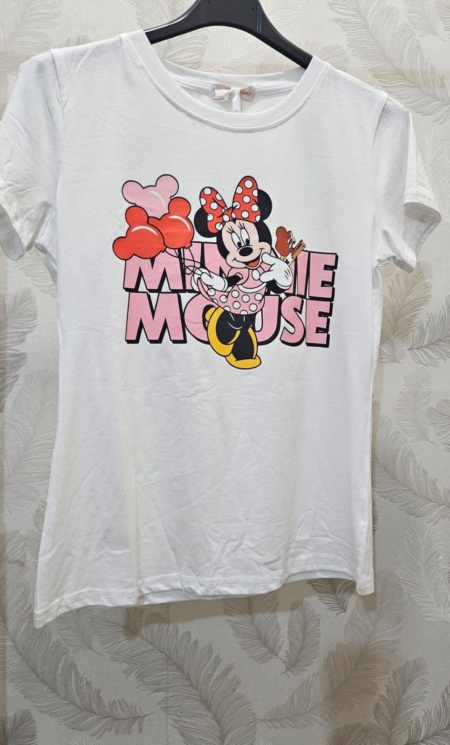 stampa rosa minnie
