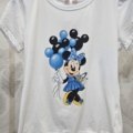stampa minnie blu